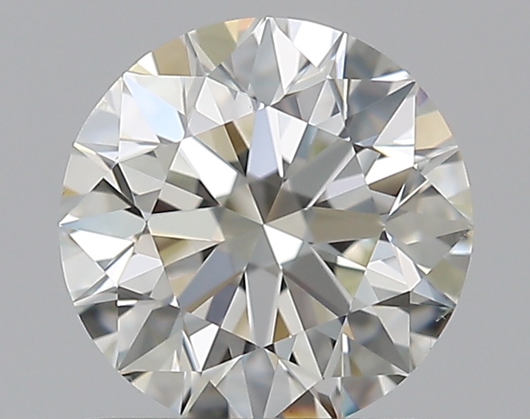 0.7 CaratJ-SI1 EX Cut Round Diamond