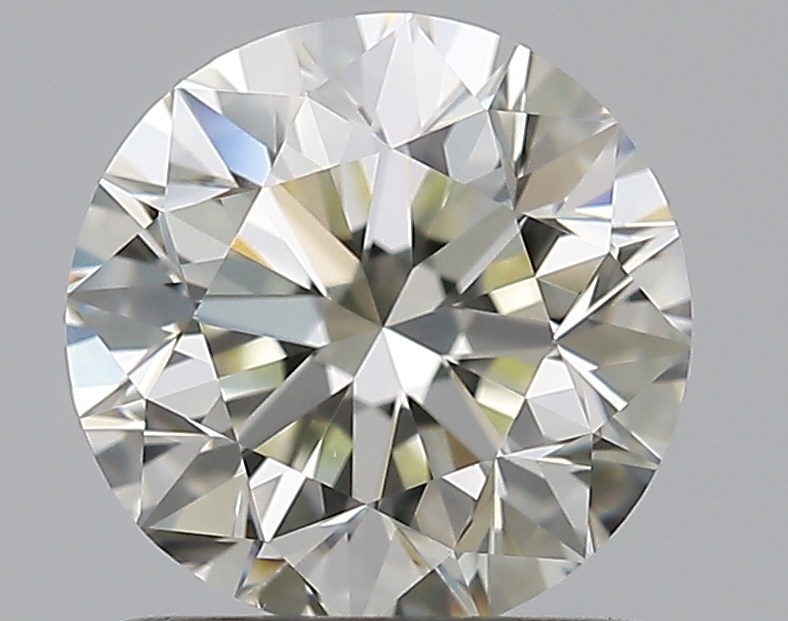 0.81 CaratL-VVS2 EX Cut Round Diamond