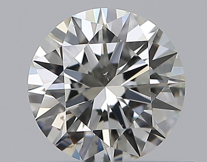0.5 CaratJ-SI1 EX Cut Round Diamond