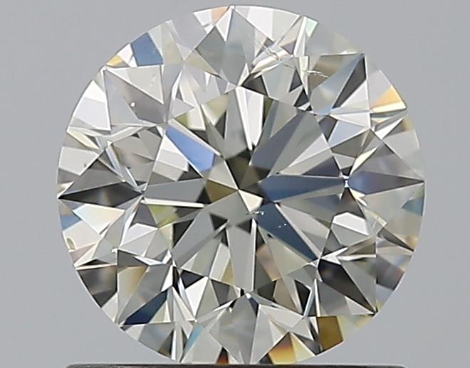 1 CaratL-SI2 EX Cut Round Diamond
