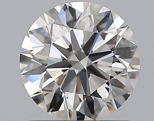 0.9 CaratJ-SI1 EX Cut Round Diamond