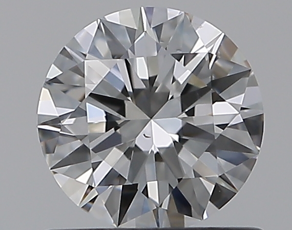 0.71 CaratF-VS2 EX Cut Round Diamond