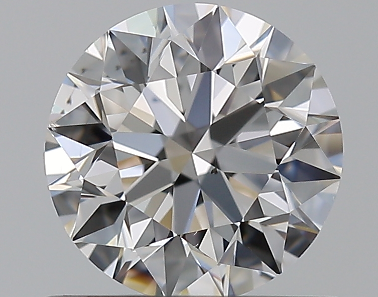 0.8 CaratD-SI1 EX Cut Round Diamond