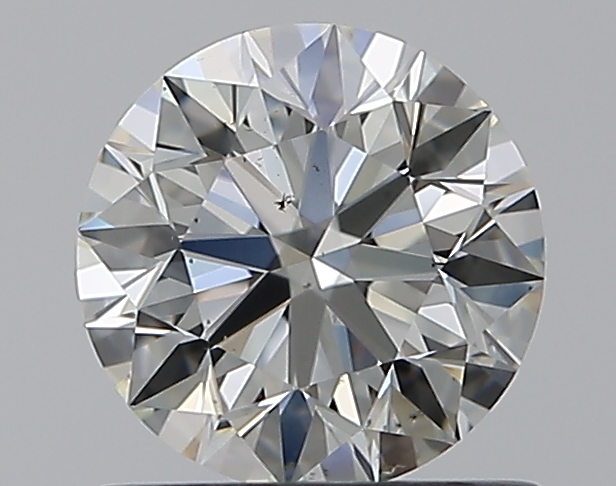 0.85 CaratJ-SI1 EX Cut Round Diamond