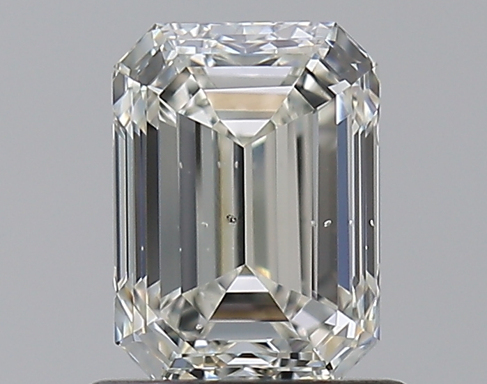 0.9 CaratJ-SI1 - Cut Emerald Diamond
