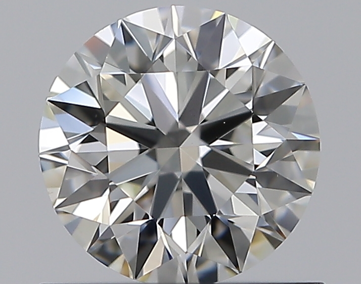 0.72 CaratJ-VS2 EX Cut Round Diamond