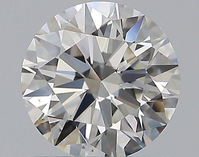 0.76 CaratI-VS2 EX Cut Round Diamond