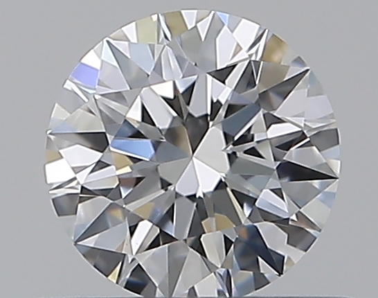 0.52 CaratE-VS1 EX Cut Round Diamond