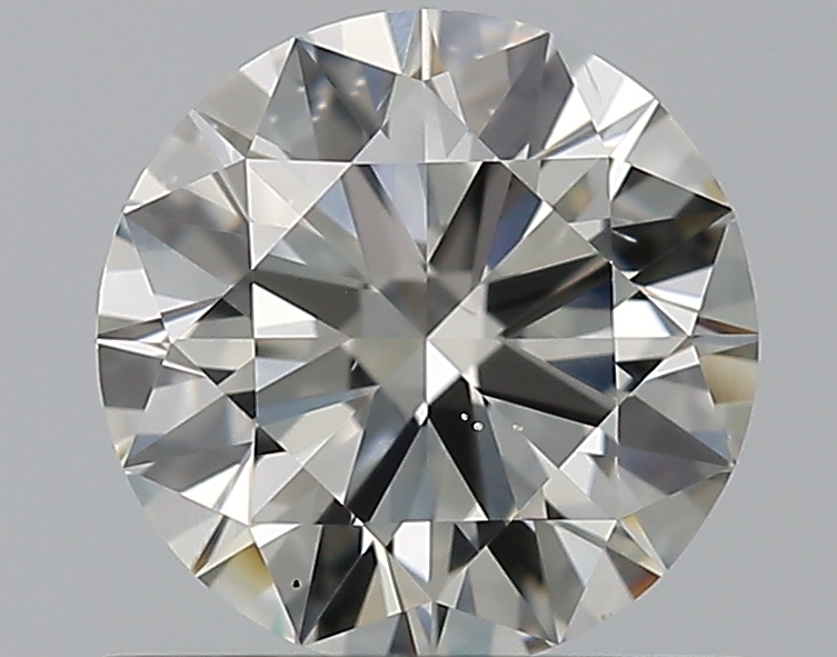0.77 CaratI-SI1 EX Cut Round Diamond