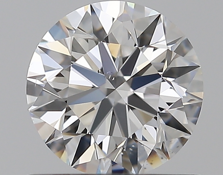 0.75 CaratE-VS2 EX Cut Round Diamond