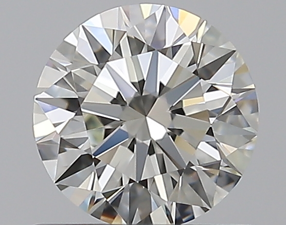 0.7 CaratJ-VVS1 EX Cut Round Diamond