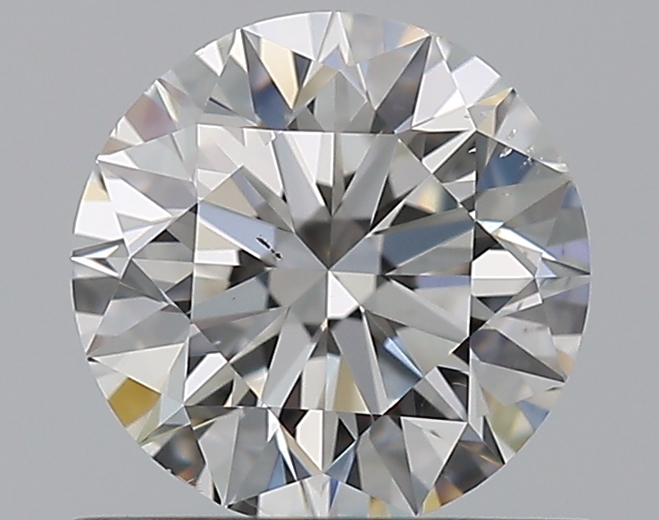 0.75 CaratF-SI1 EX Cut Round Diamond