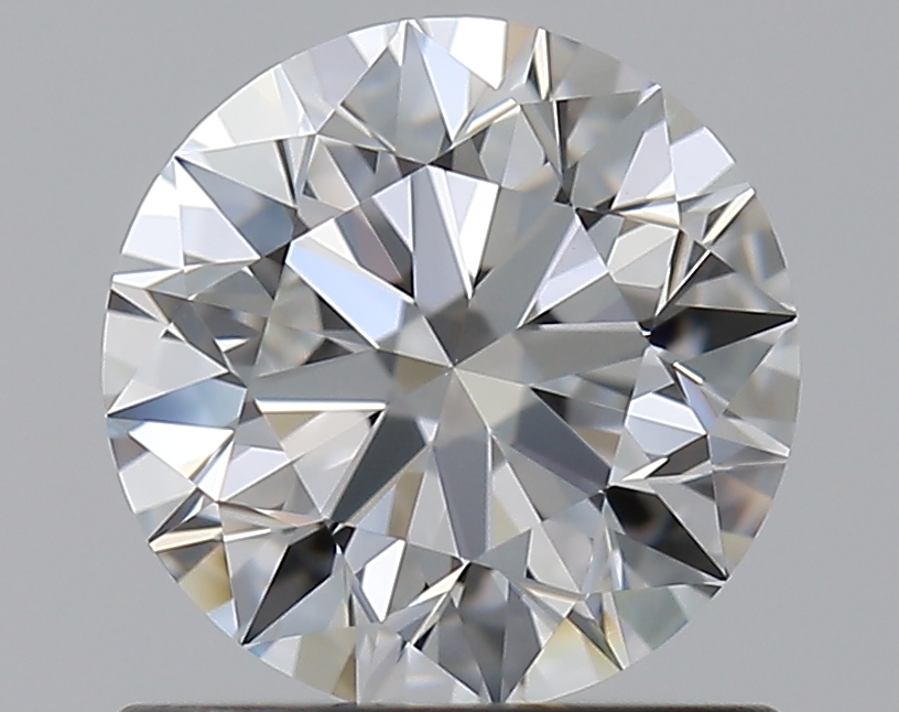0.9 CaratF-VS2 EX Cut Round Diamond