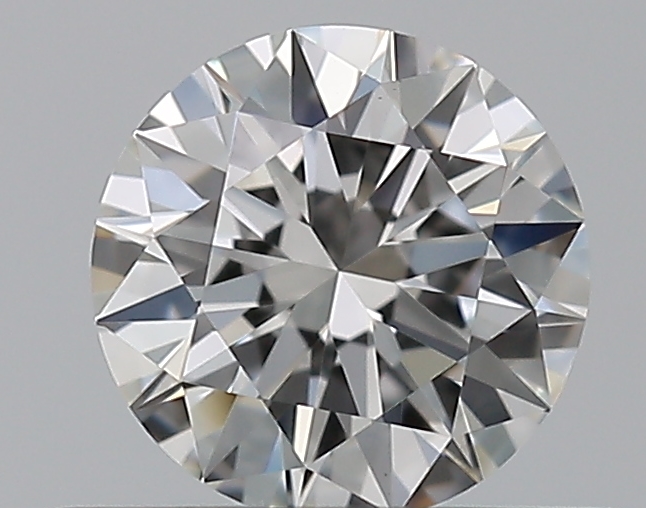 0.46 CaratF-VS1 EX Cut Round Diamond