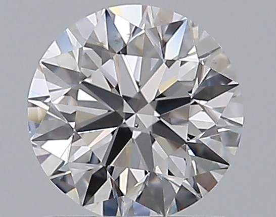 0.96 CaratE-VS2 EX Cut Round Diamond