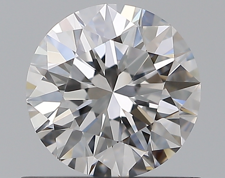 0.71 CaratF-VVS1 EX Cut Round Diamond