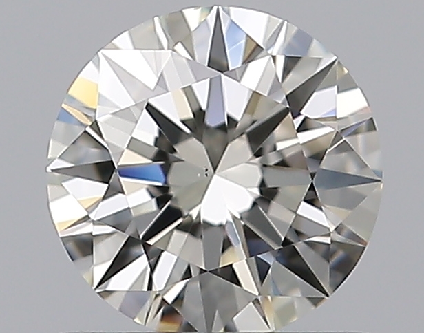 0.72 CaratJ-VS1 EX Cut Round Diamond