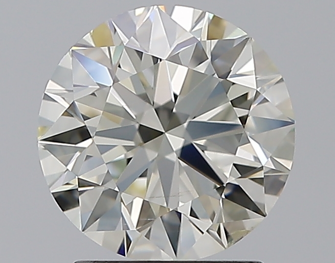 2.01 CaratL-SI2 EX Cut Round Diamond