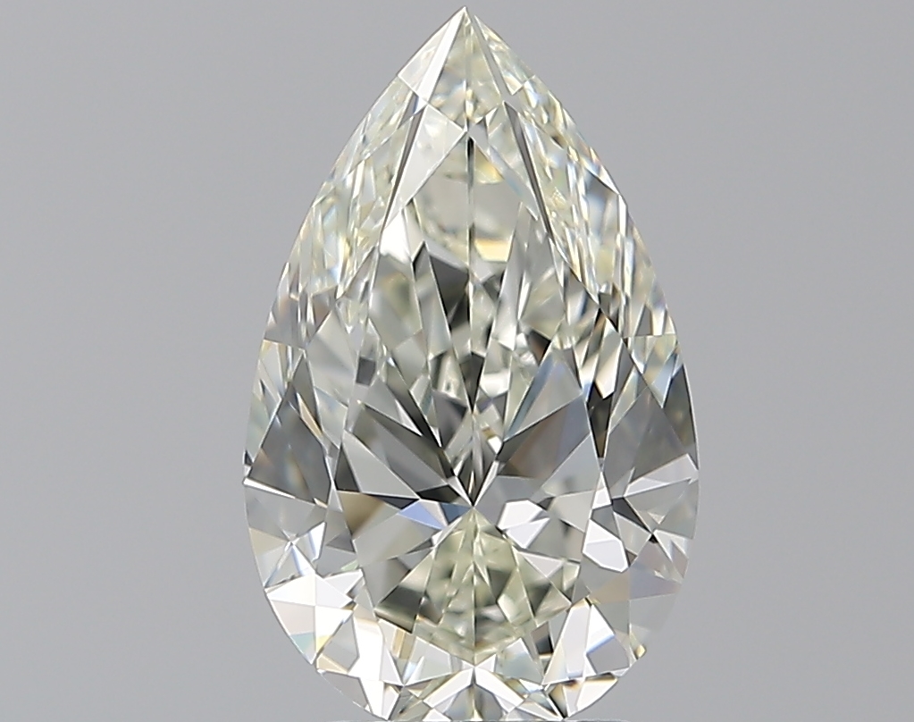 3 CaratK-VVS2 - Cut Pear Diamond