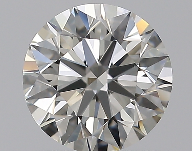 0.96 CaratJ-VS1 EX Cut Round Diamond