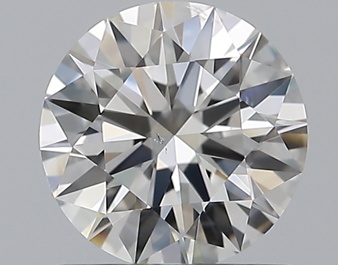 0.78 CaratH-SI1 EX Cut Round Diamond
