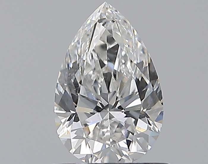 0.8 CaratF-SI2 - Cut Pear Diamond