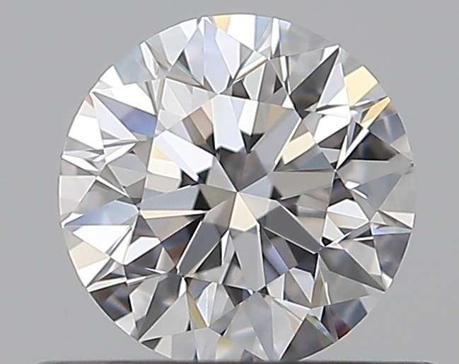 0.5 CaratD-IF EX Cut Round Diamond