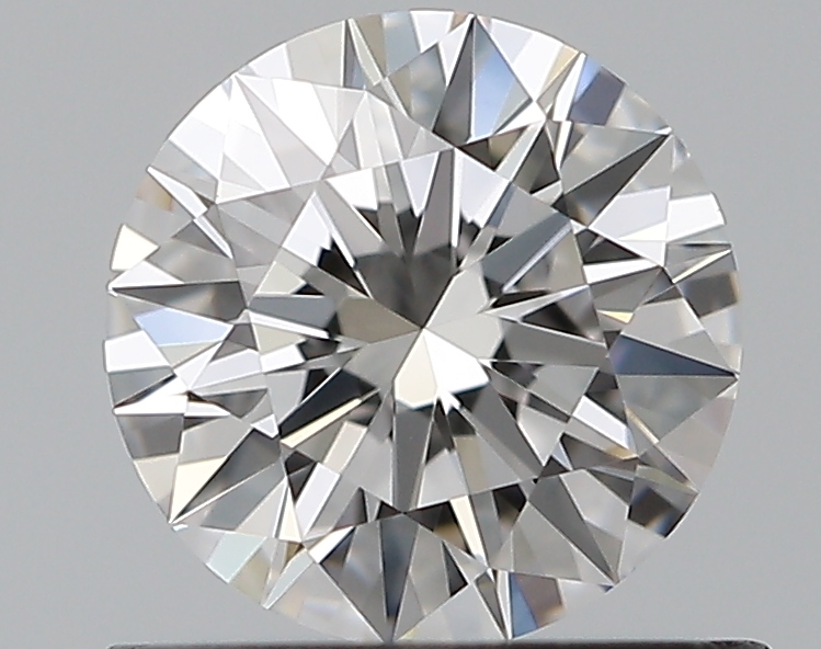0.68 CaratE-VVS1 EX Cut Round Diamond