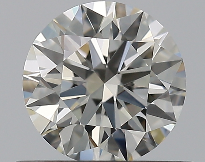 0.56 CaratJ-IF EX Cut Round Diamond