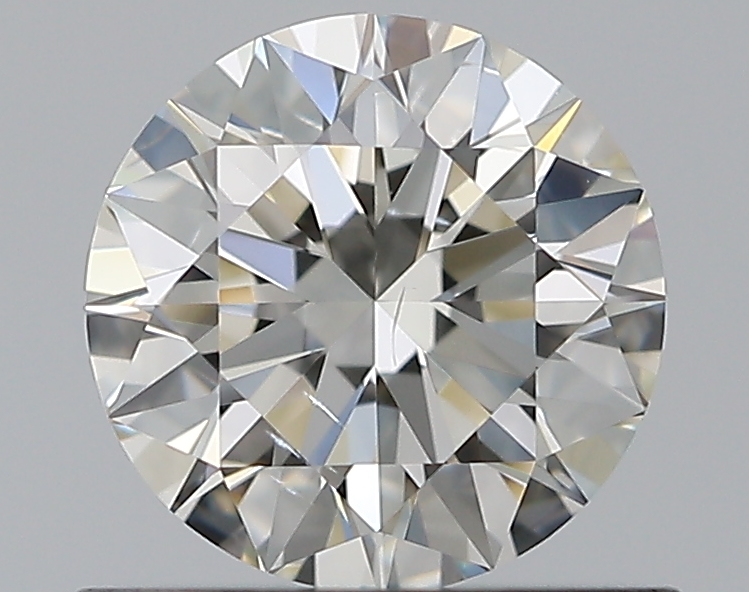 0.7 CaratJ-SI1 EX Cut Round Diamond