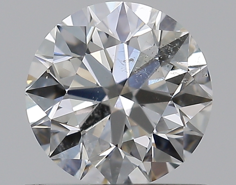 0.8 CaratH-SI2 EX Cut Round Diamond