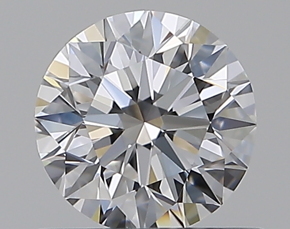 0.62 CaratD-VVS1 EX Cut Round Diamond