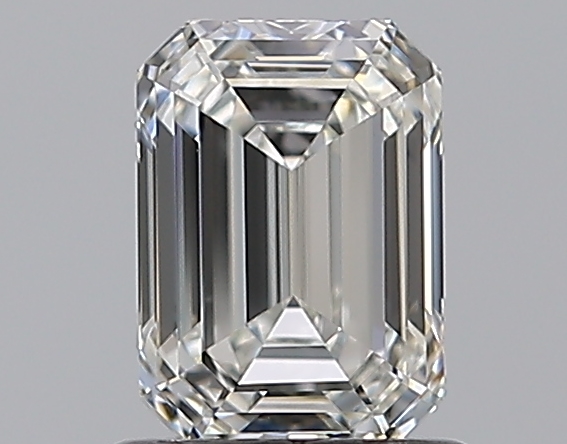 0.96 CaratH-VS1 - Cut Emerald Diamond