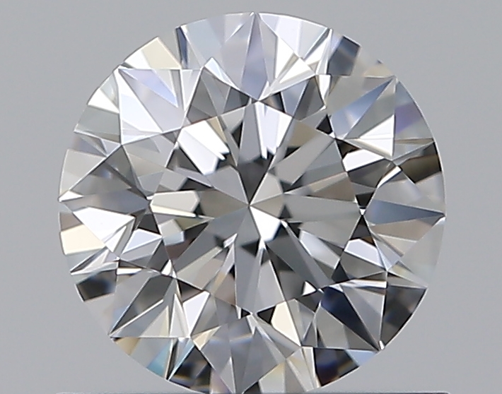 0.7 CaratD-VVS1 EX Cut Round Diamond