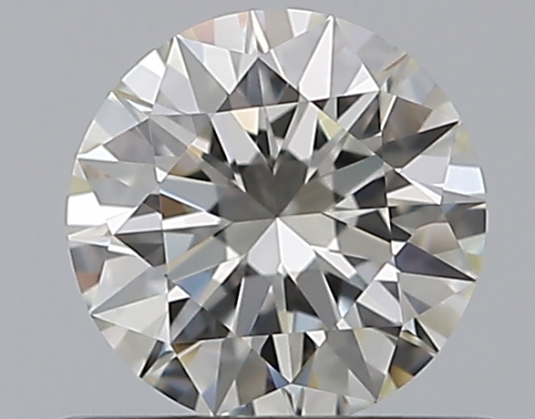 0.52 CaratJ-VVS1 EX Cut Round Diamond