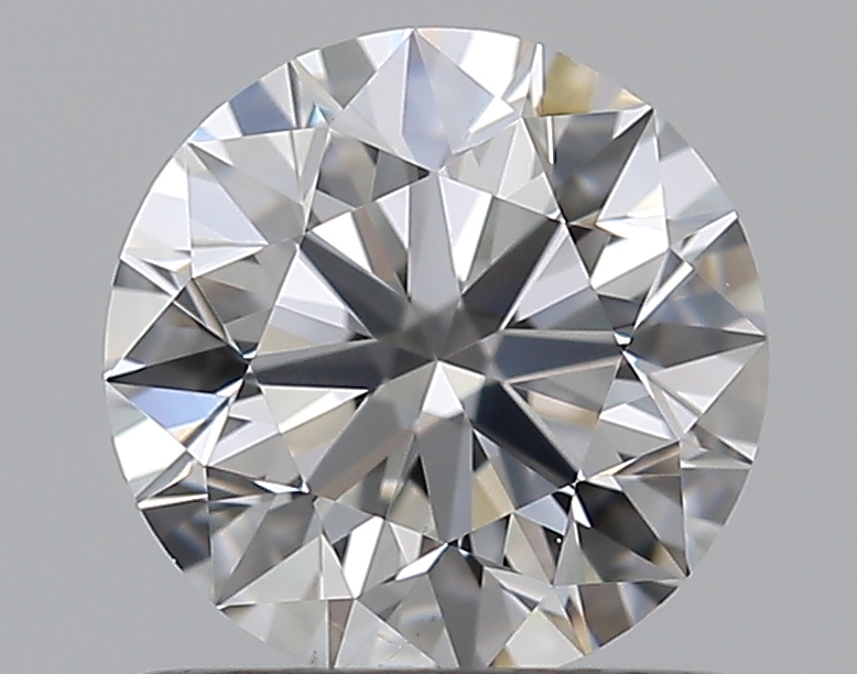 0.7 CaratF-SI1 EX Cut Round Diamond