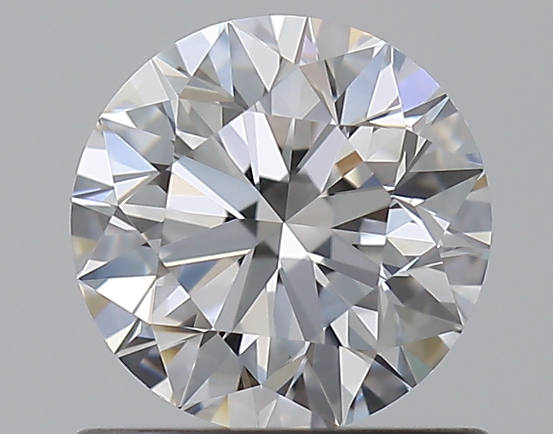 0.71 CaratE-VVS1 EX Cut Round Diamond