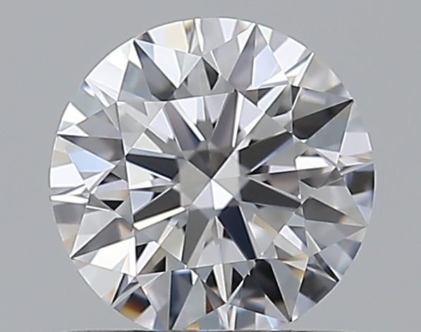 0.58 CaratD-VVS1 EX Cut Round Diamond