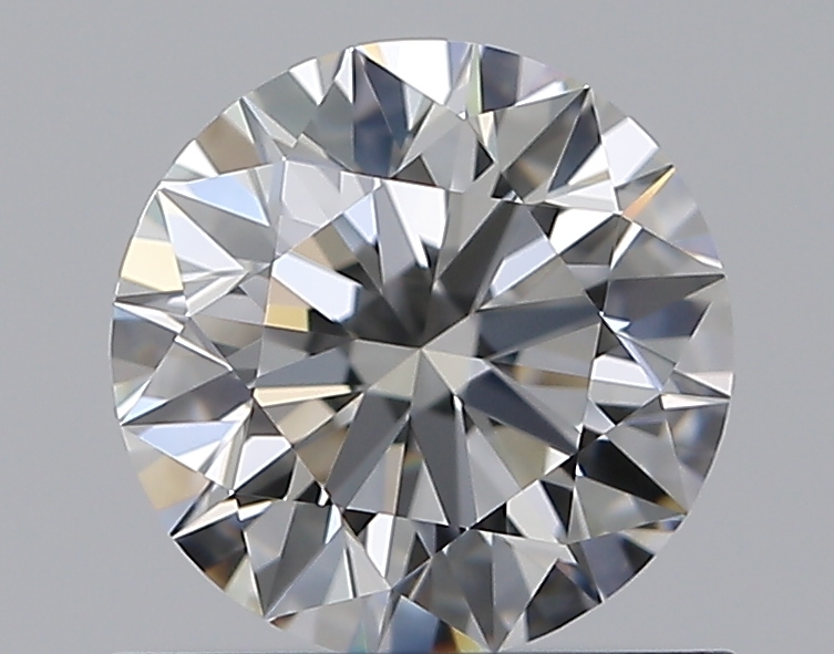 0.76 CaratG-VVS1 EX Cut Round Diamond