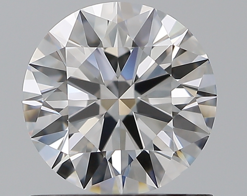 0.91 CaratE-VVS2 EX Cut Round Diamond