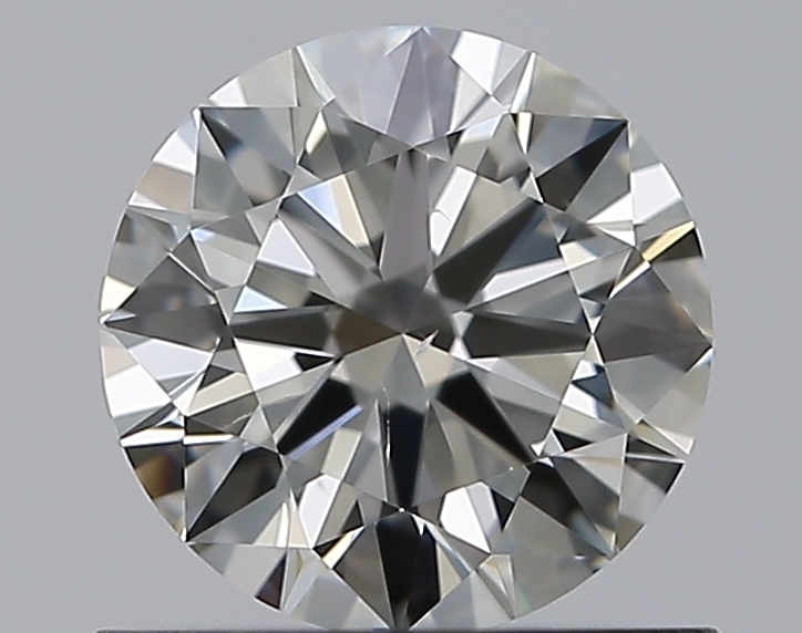 0.7 CaratJ-SI1 EX Cut Round Diamond