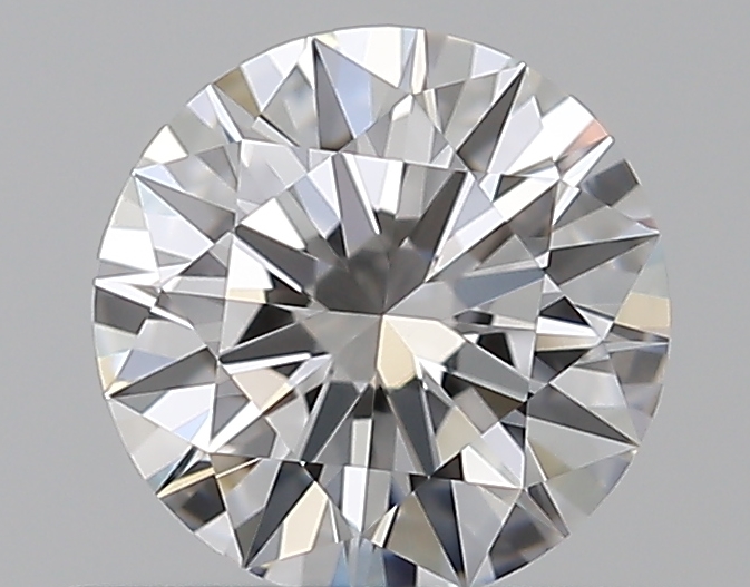 0.5 CaratD-VVS2 EX Cut Round Diamond