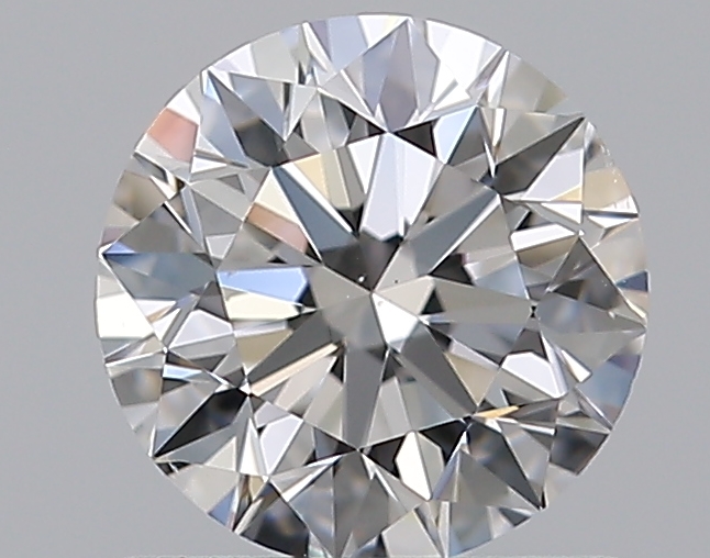 0.8 CaratE-VS2 EX Cut Round Diamond