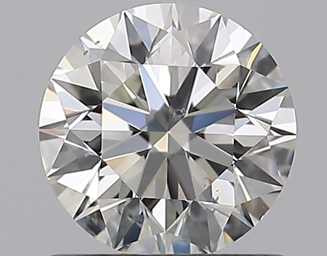 0.8 CaratH-SI2 EX Cut Round Diamond