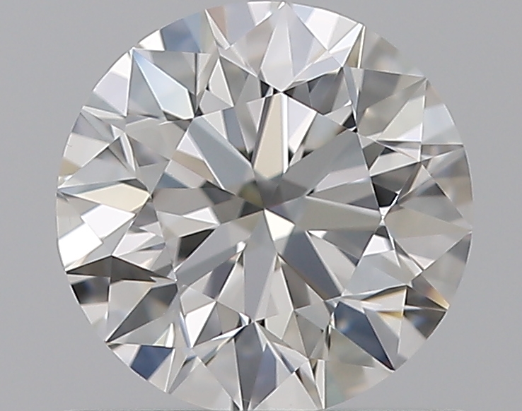 0.77 CaratF-VS1 EX Cut Round Diamond