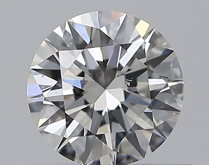 0.53 CaratG-SI1 EX Cut Round Diamond