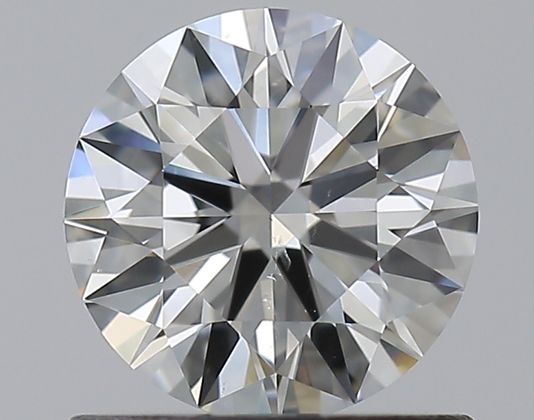 0.8 CaratJ-SI1 EX Cut Round Diamond
