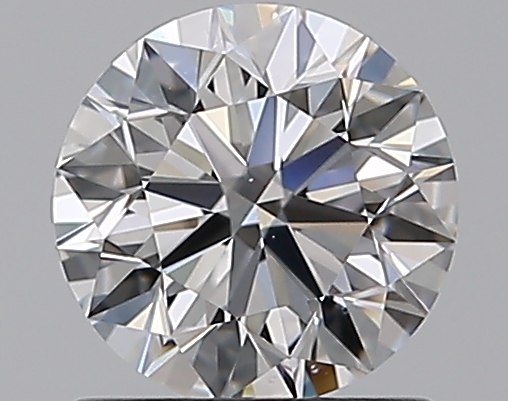 0.9 CaratD-VS2 EX Cut Round Diamond