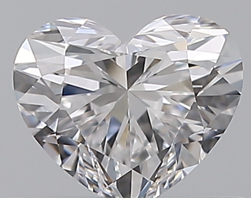 0.52 CaratD-VVS1 - Cut Heart Diamond