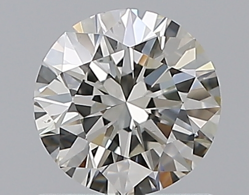 0.71 CaratJ-SI1 EX Cut Round Diamond